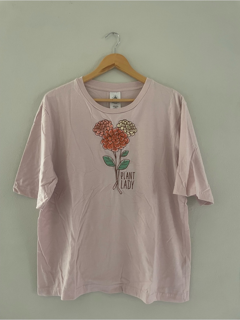 Disney Plant Lady Pink Graphic Tee
